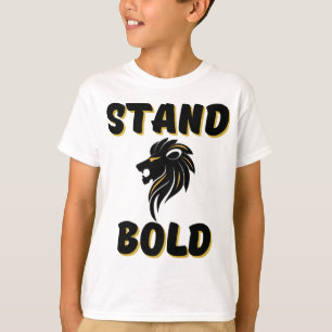 Camiseta Ridículo en negrita como el niño de los leones