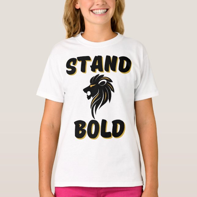 Camiseta Ridículo Se Mantiene Negrita Como Chica De Los Leo (Anverso)