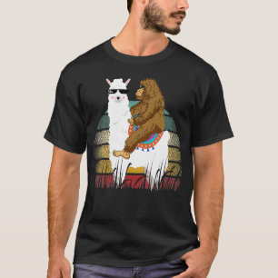 Camiseta Riding Llama Retro