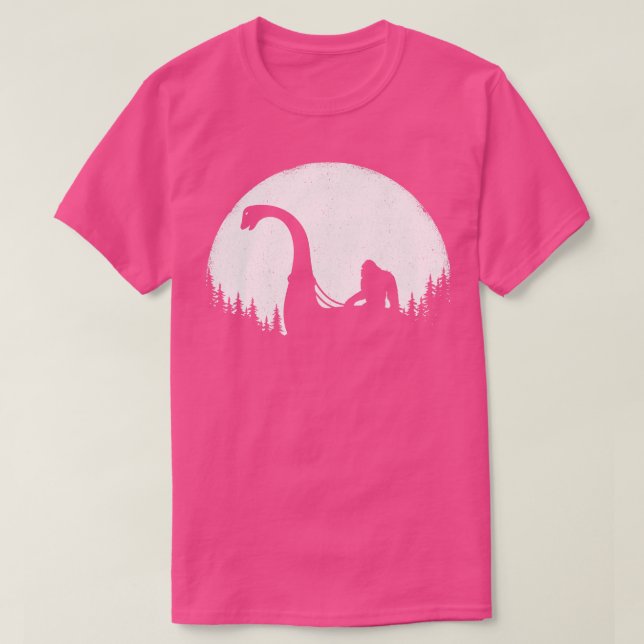 Camiseta Riding Loch Ness Monster Nessie (Diseño del anverso)
