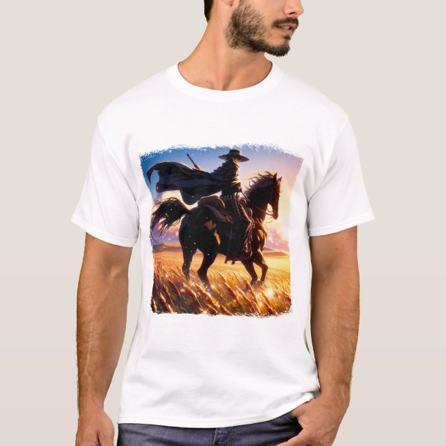 Camiseta Riding on the horizon  (Anverso)