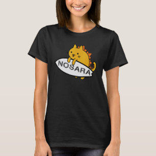 Camiseta Riding Waves catzilla surfista Nosara