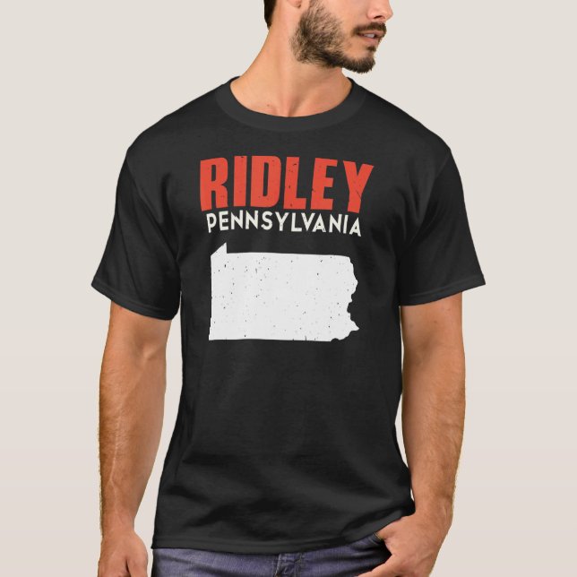 Camiseta Ridley Pennsylvania Estados Unidos de América Viaj (Anverso)