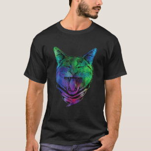 Camiseta Ríe El Diseño De Gatos Gatos Y Gatitos Lover
