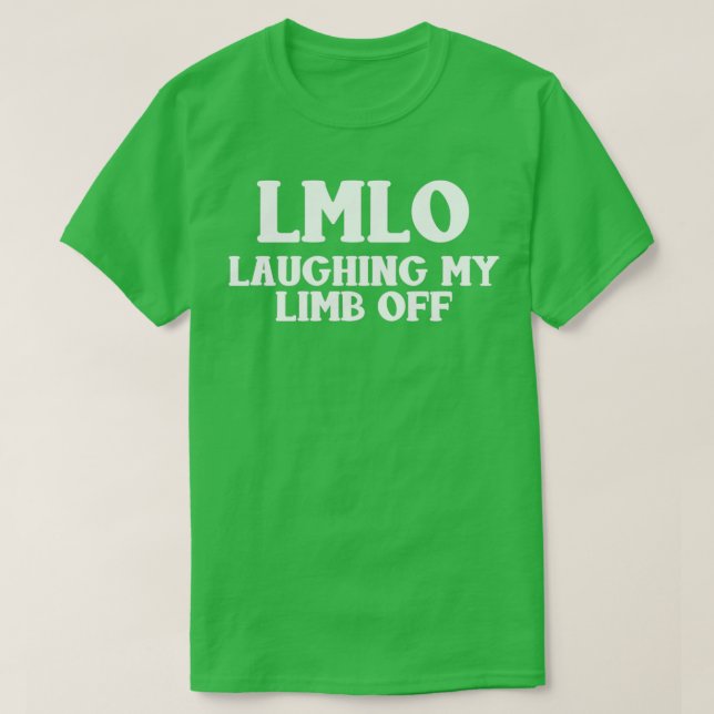 Camiseta Ríe mi limbo del Divertido Ampus de LMLO (Diseño del anverso)