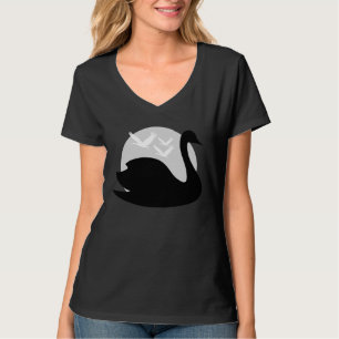 Camiseta riesgo de cola de cisne negro