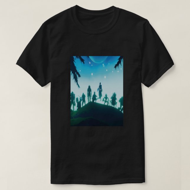 Camiseta Riesgo de lluvia 2 p Clásica (Diseño del anverso)