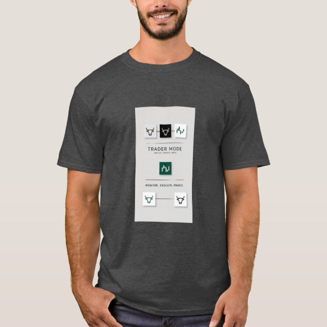 Camiseta Riesgo. Recompensas. Repite. - Pro Trader Tee (Anverso)