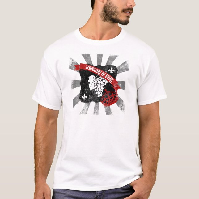 Camiseta Riesling is king (Anverso)