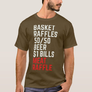 Camiseta Rifa de Carne Rifas de Carne de Búfalo WNY Minneso