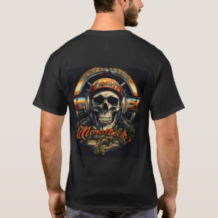 Camiseta Riffs Rebel: Liberen el sonido -Skull y Crossbone