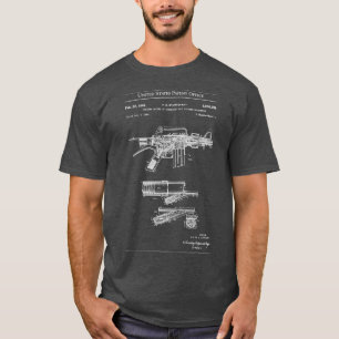 Camiseta Rifle automático Colt de patentes de EE.UU.