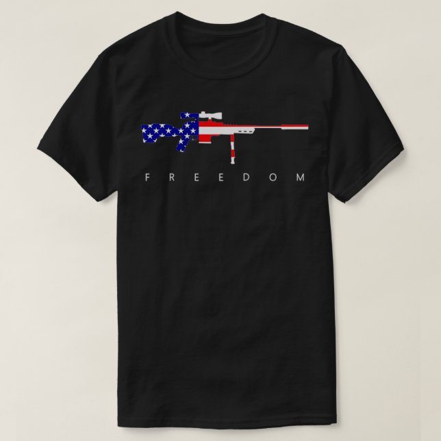 Camiseta Rifle de francotirador 6 (Diseño del anverso)