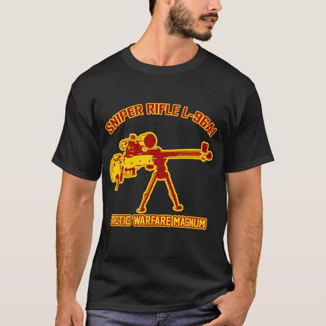 Camiseta Rifle de francotirador L-96A1 (Anverso)