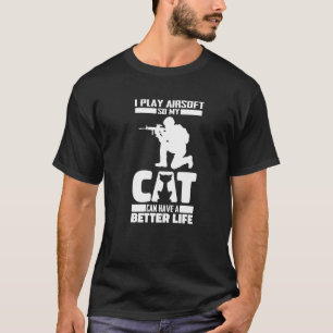 Camiseta Rifle de gato Milsim - Airsoft Premium
