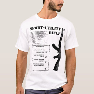Camiseta Rifle de la Deporte-Utilidad