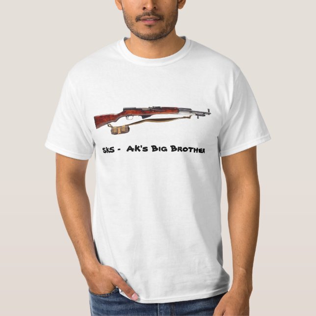 Camiseta Rifle de SKS - hermano mayor de AK (Anverso)