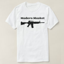 Rifle negro moderno Molon Labe del mosquete AR15