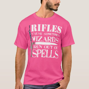Camiseta Rifle Rifle Lover Gun Rights Funny Ammo Bullets