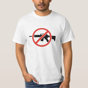 Camiseta ¡Rifles de asalto de la prohibición! ¡Pare la