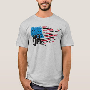 Camiseta Rig Life Oilfield Worker Oil Rig Oilman
