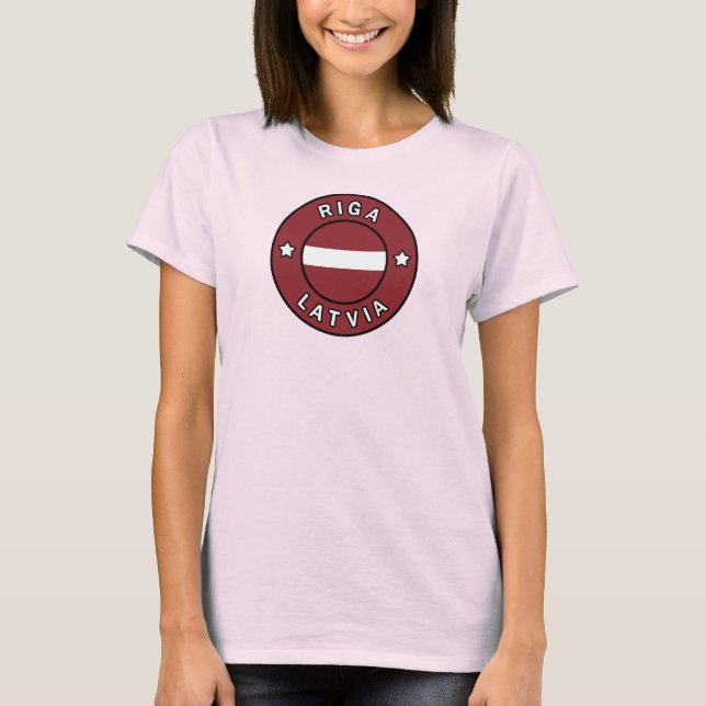 Camiseta Riga Latvia (Anverso)