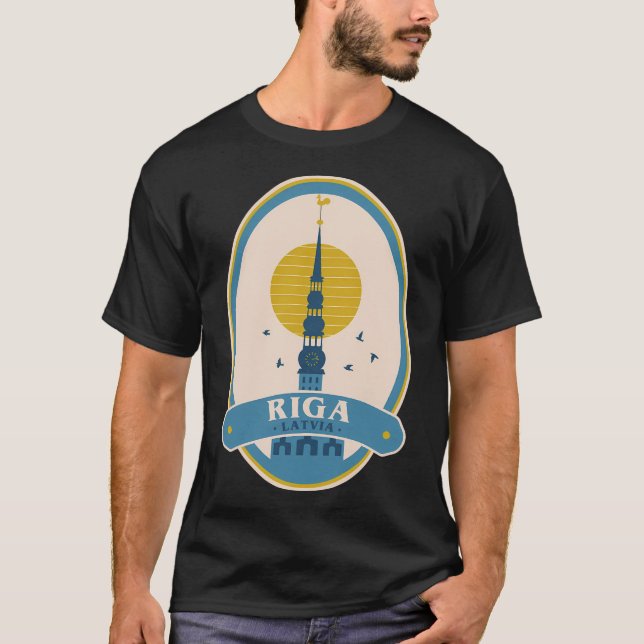 Camiseta Riga Latvia (Anverso)
