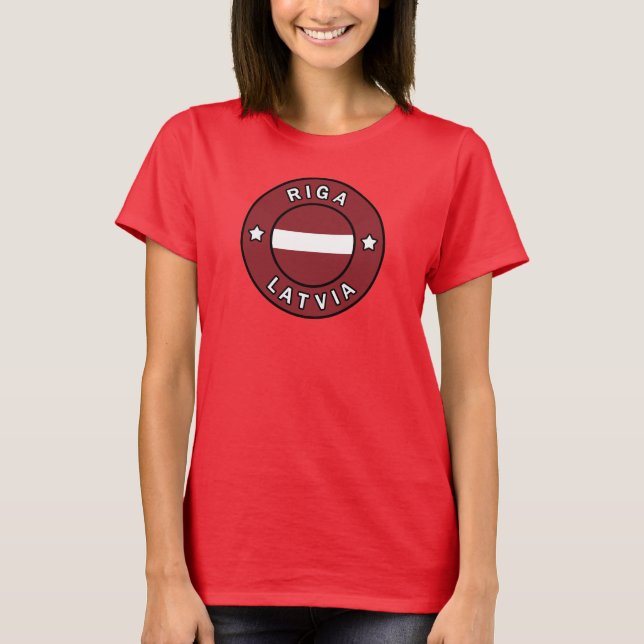 Camiseta Riga Latvia (Anverso)