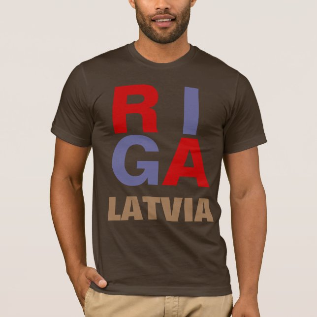 CAMISETA RIGA LATVIA (Anverso)