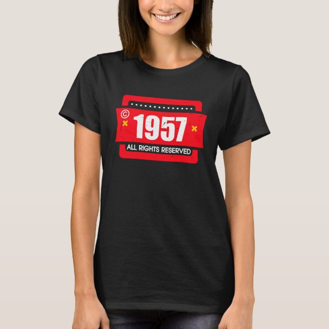 Camiseta right 1957 All Rights Reserve (Anverso)