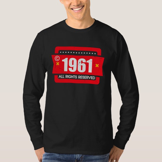 Camiseta right 1961 All Rights Reserve (Anverso)