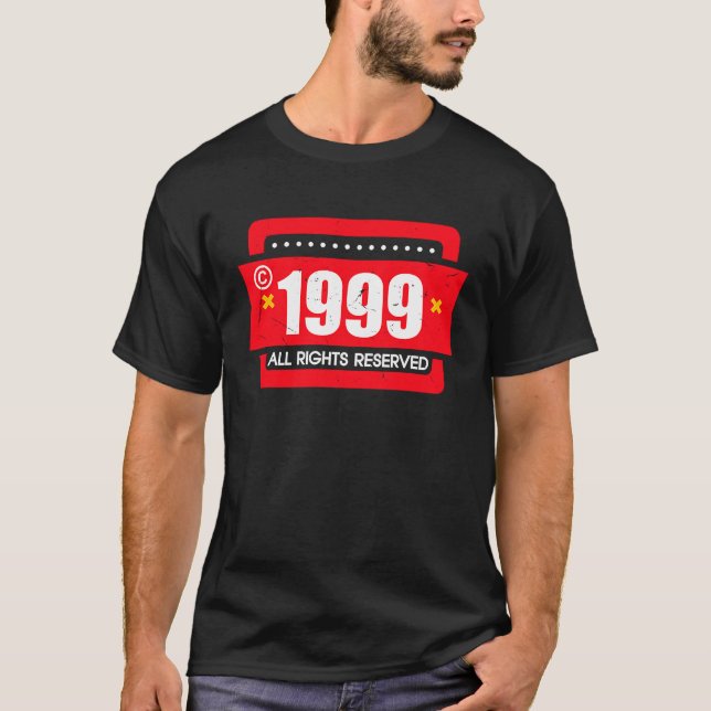 Camiseta right 1999 All Rights Reserve (Anverso)