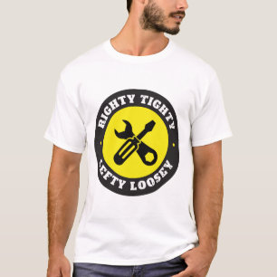 Camiseta Righty Tighty Lefty Loosey
