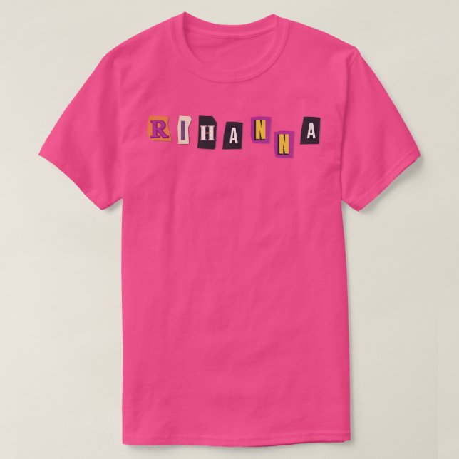 Camiseta RIHANNA TShirt 9 (Diseño del anverso)