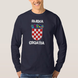 Camiseta Rijeka, Croacia con escudo de armas