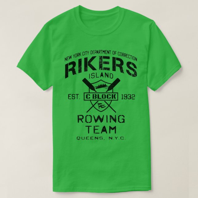 Camiseta Rikers Island Rowing (Diseño del anverso)