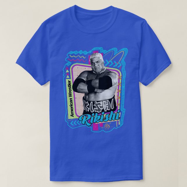 Camiseta Rikishi Pro Wrestler (Diseño del anverso)