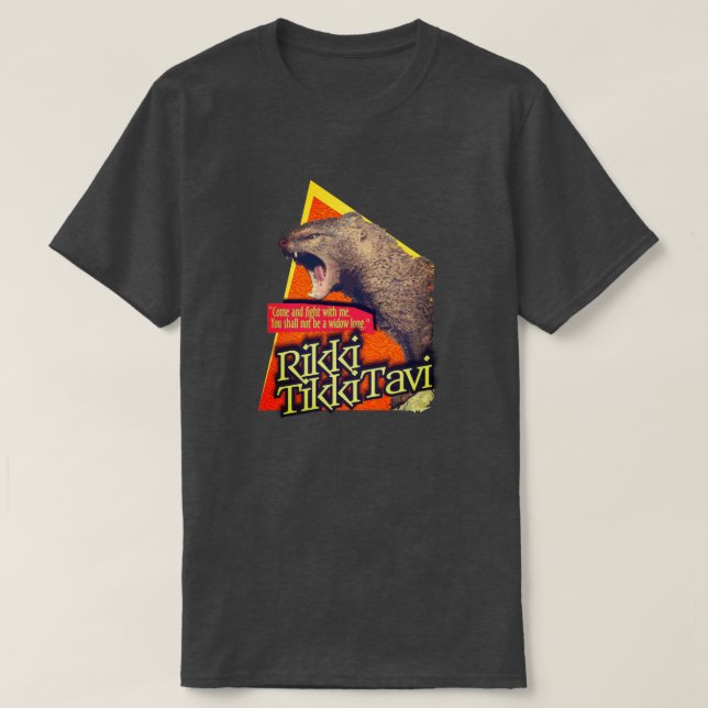 Camiseta Rikki Tikki Tavi (Diseño del anverso)