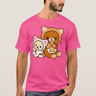 Camiseta Rilakkuma-And-Korilakkuma-In-Costumes