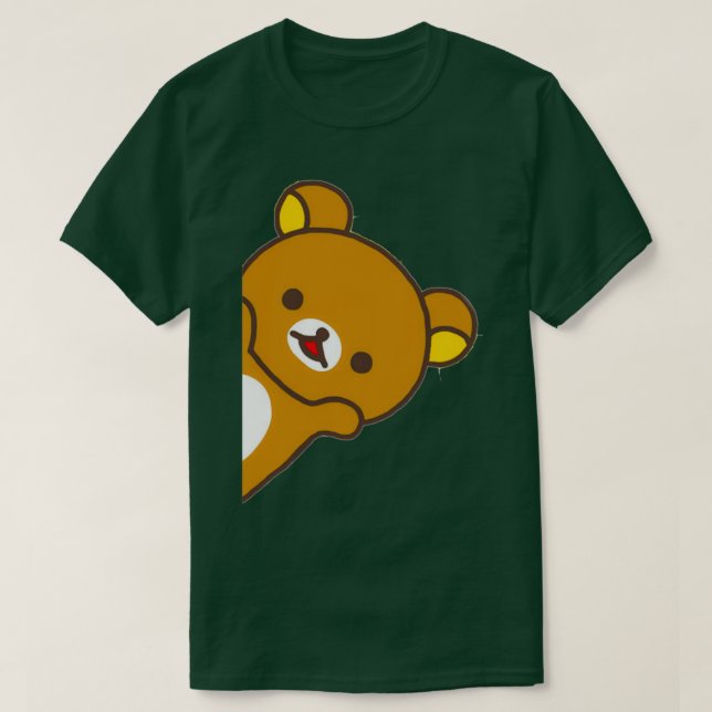 Camiseta Rilakkuma divertido  (Diseño del anverso)