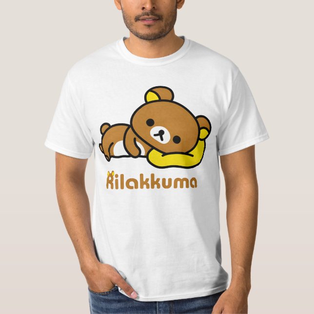 Camiseta "Rilakkuma Relax Bear Cartoon Character" (Anverso)