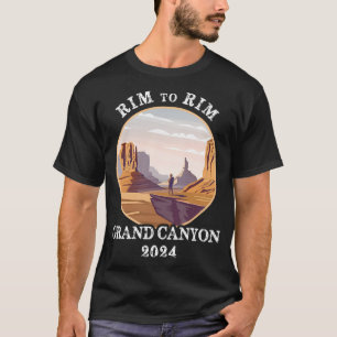 Camiseta Rim Sur Al Parque Nacional Del Gran Cañón De Rim N