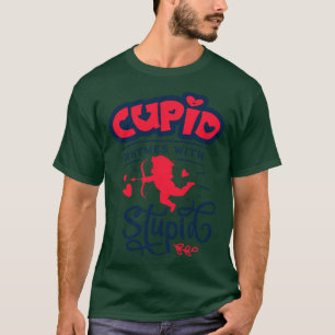 Camiseta Rimas cupídicas con estúpido