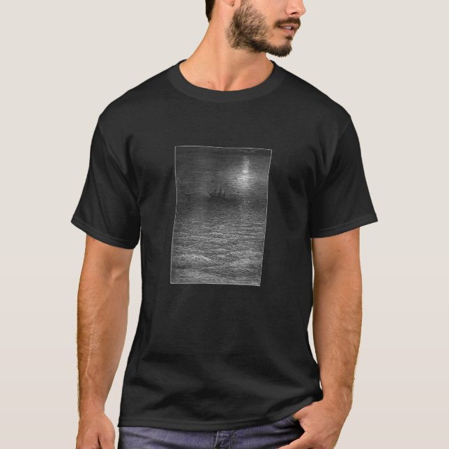 Camiseta Rime Del Antiguo Mariner U201cthe Moonu2 (Anverso)