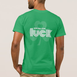 Camiseta Rímplame por suerte. Día de Shamrock St. Patrick