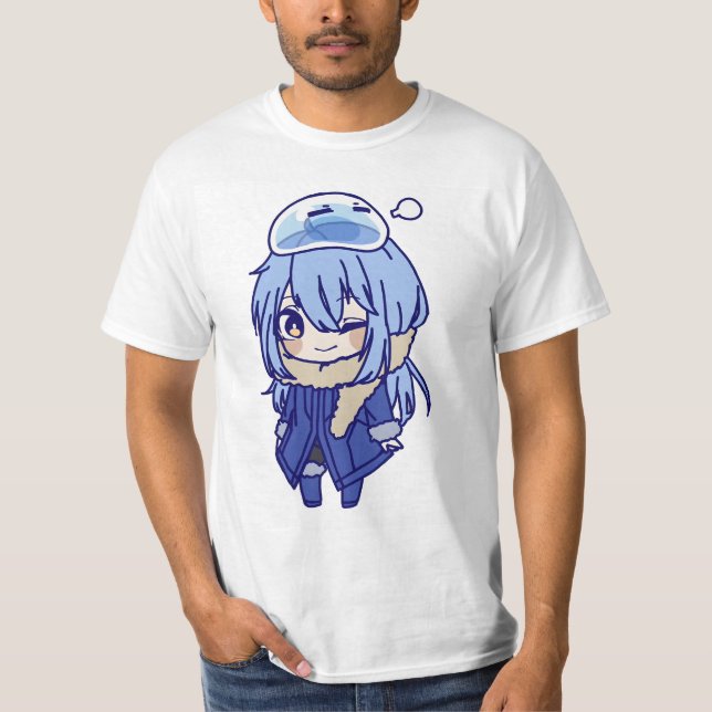 Camiseta Rimuru chibi feliz (Anverso)