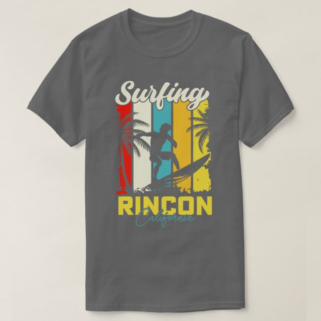Camiseta Rincón Surfing Puerto Rico (Diseño del anverso)