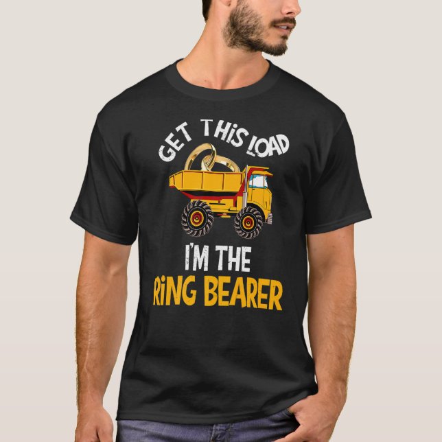 Camiseta Ring Bearer Funny Security And Protect Present (Anverso)