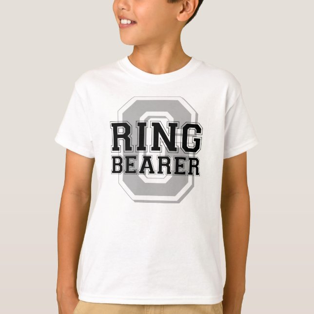 Camiseta Ring Bearer Groom Cheer (Anverso)