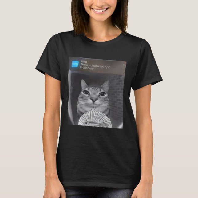 Camiseta Ring Cat Con Motion Meme (Anverso)